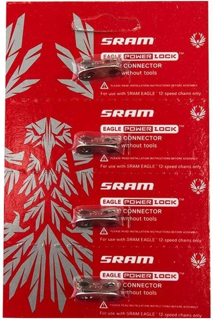 Sram Eagle PowerLock Chain Connector 12-speed Chain Link w/DECAL - Available in 2-PACK and 4-PACK (4)