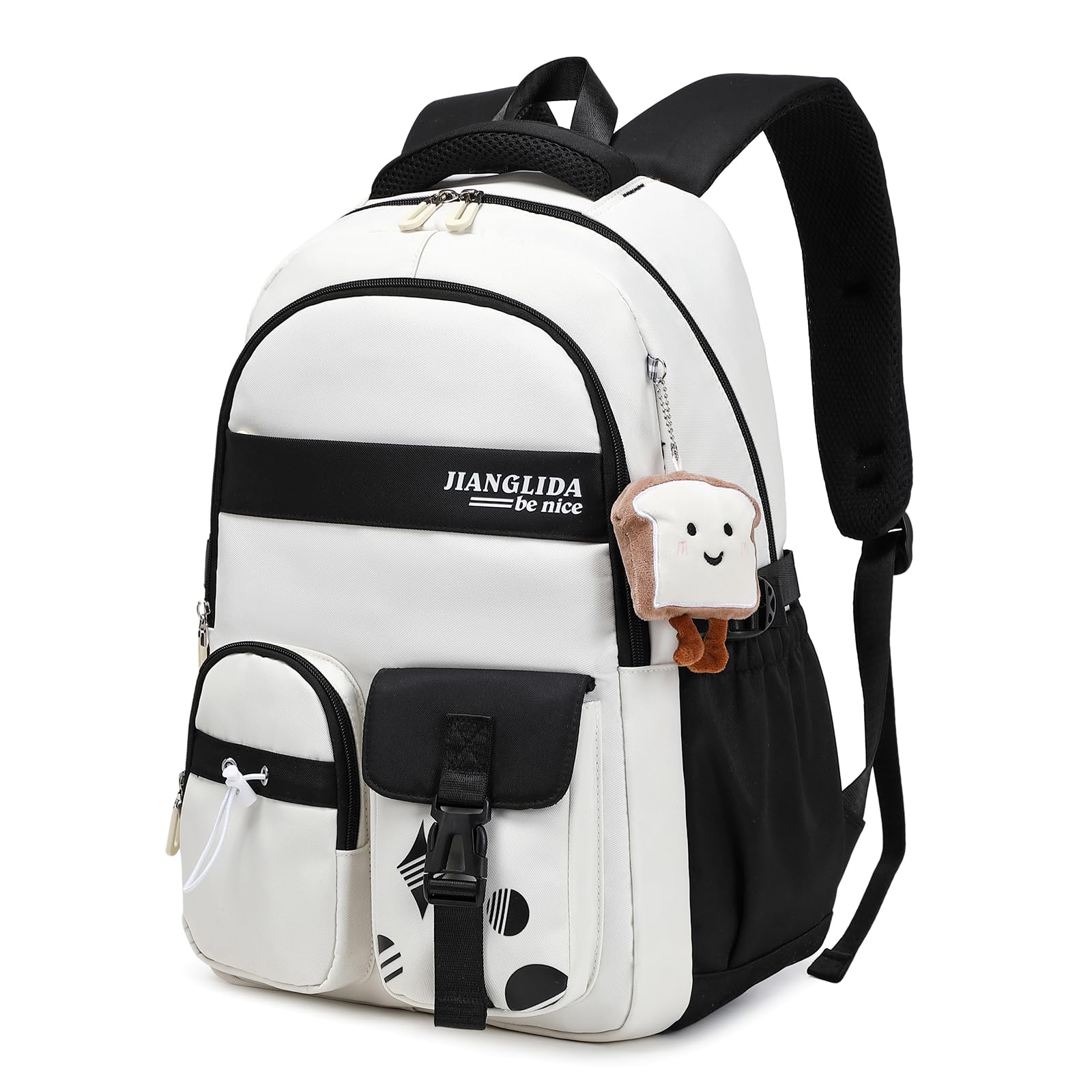 Amythe Schoolrugzak meisjes tieners, 26 liter meisjes schooltas