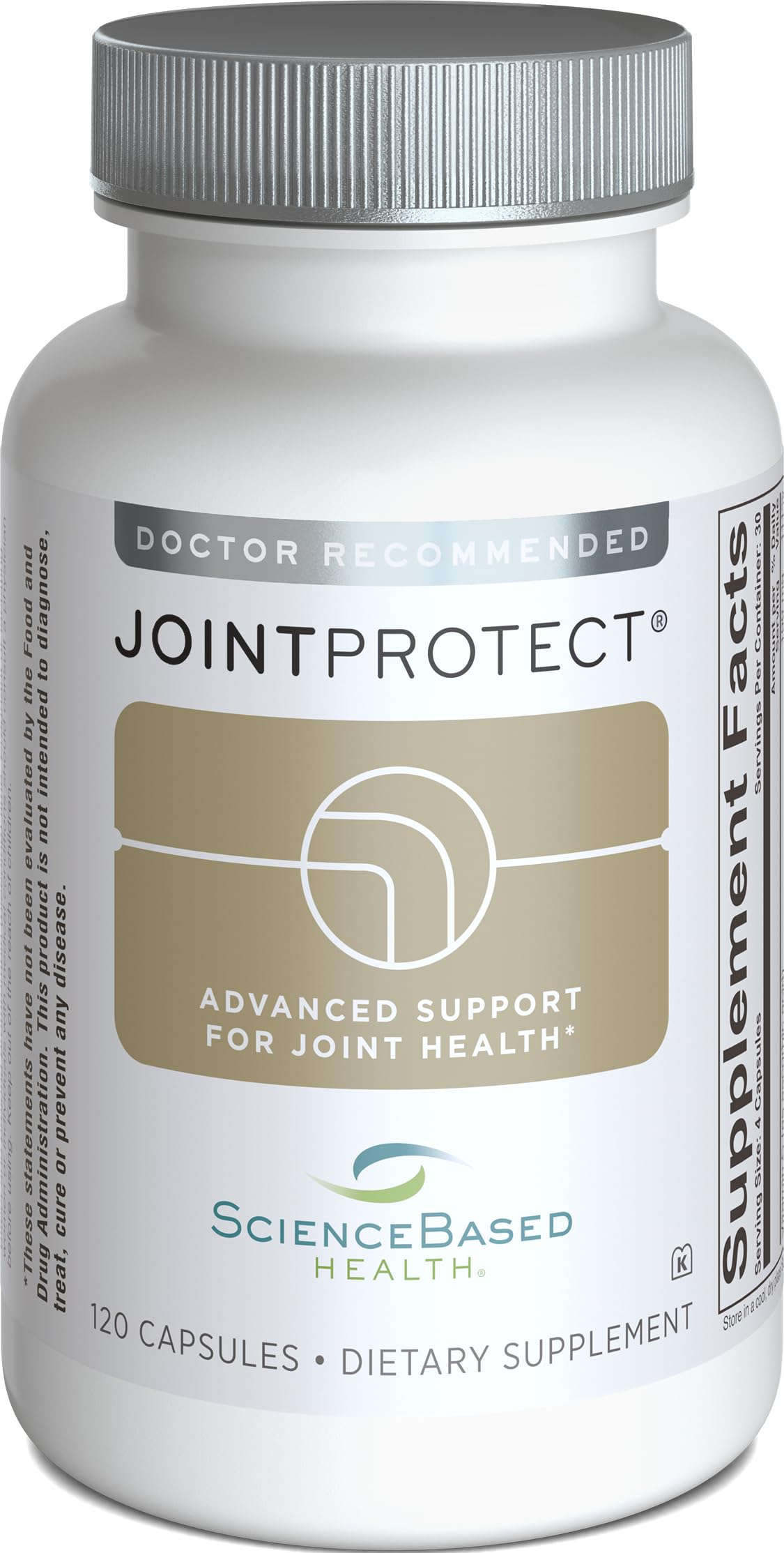 JointProtect – Advanced Joint Support with Glucosamine Sulfate, Boswellia (30% AKBA), Longvida Curcumin, FruiteX-B, and Vitamin C – Comfort, Flexibility & Cartilage Health – 120 Capsules