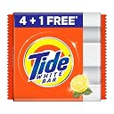 Tide white Detergent Bar Soap, 80g+50g Free gallery image