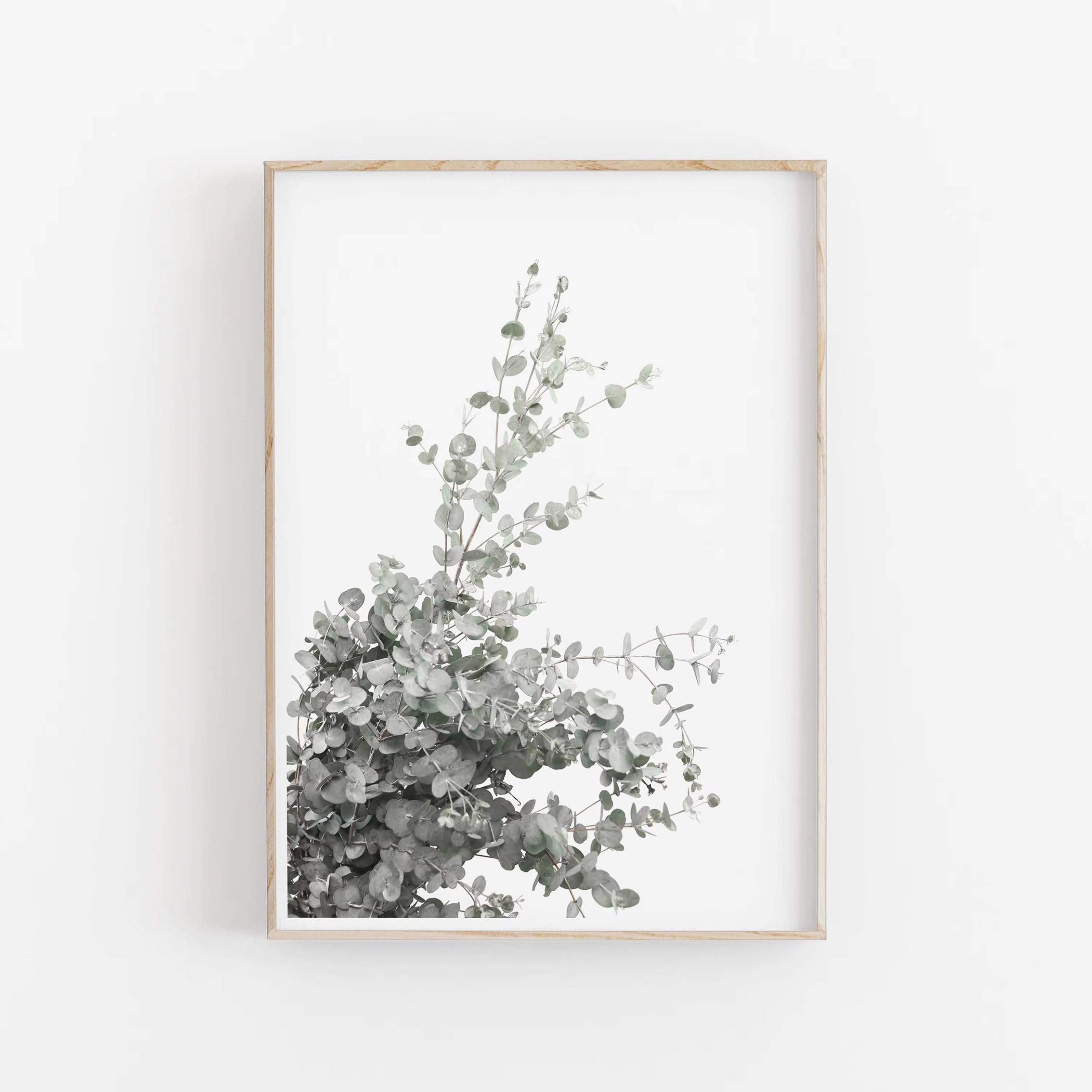 DFZEWKI Minimalist Nordic Botanical Poster Canvas Painting for Living Room Home Decor(30x40cm(12x16in)/No frame)