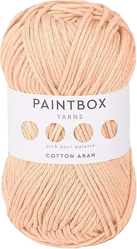 Miniatura 44 de Paintbox Yarns Hilo Aran 100% Algodón 1.76oz (50g), 93 Yardas (85m) - Lana Peinada Vino Tinto para Ganchillo o Tejer - Suave, Ligero para Suéteres