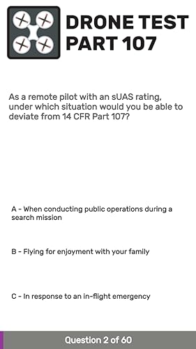 Drone Test Part 107 Study Guide