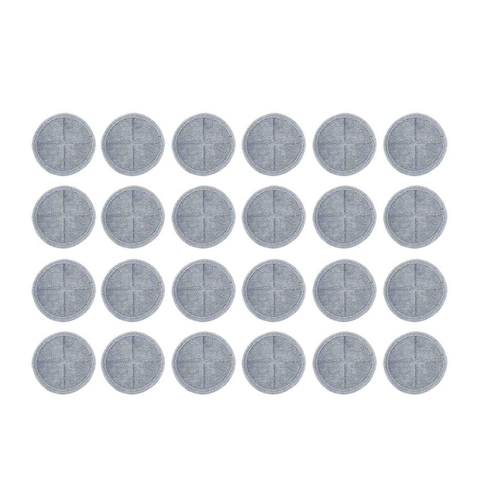 Compatibile Con Dyson Electric Mop Lavabile Rimovibile Panno For Pulizia Pulizia In Microfibra Riutilizzabile Facile Installazione Parti Di Ricambio Lavaggio Del Pavimento | 24pcs