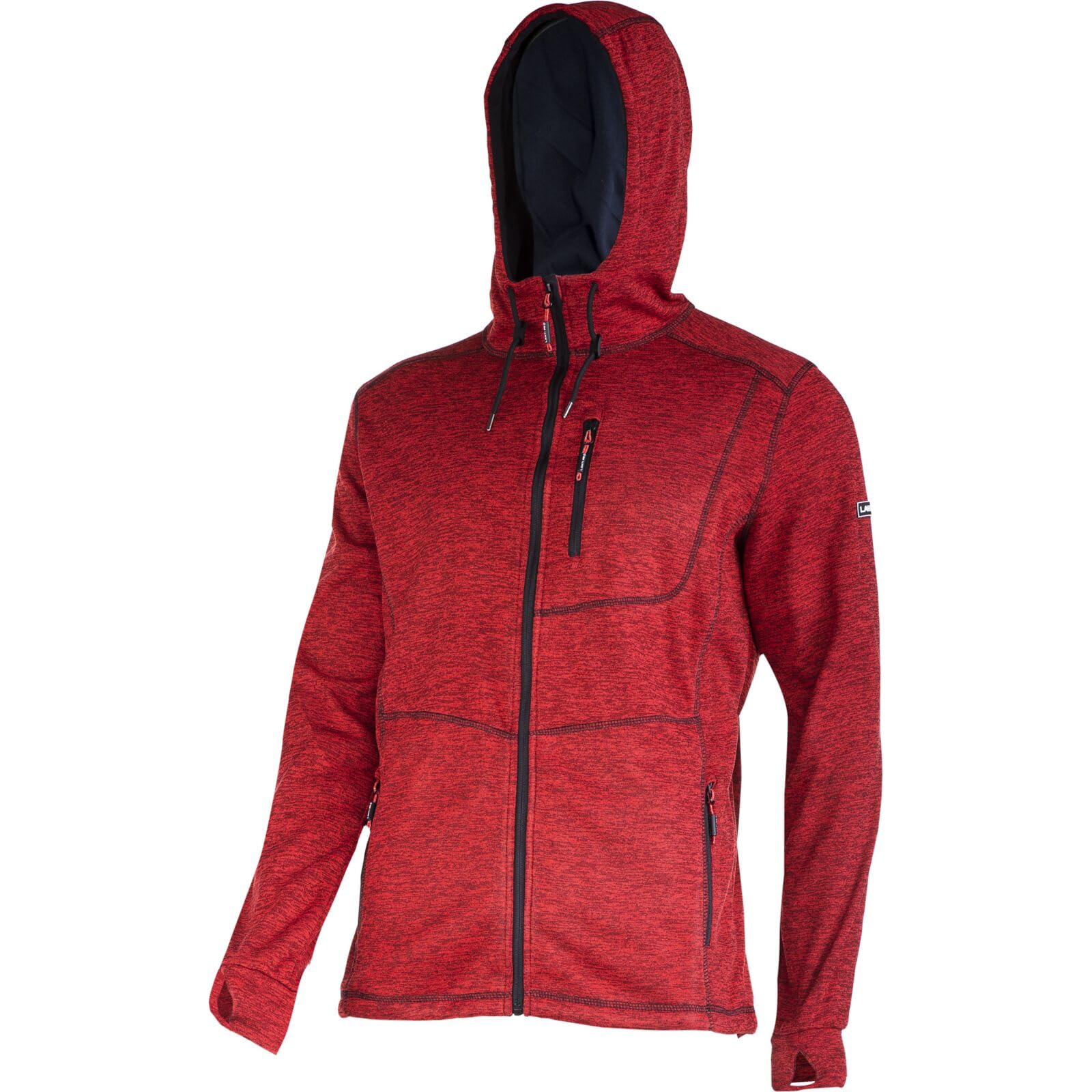Lahti PRO Felpa con Cappuccio e Scivolo Rosso, 2XL, CE, Lahti Marca