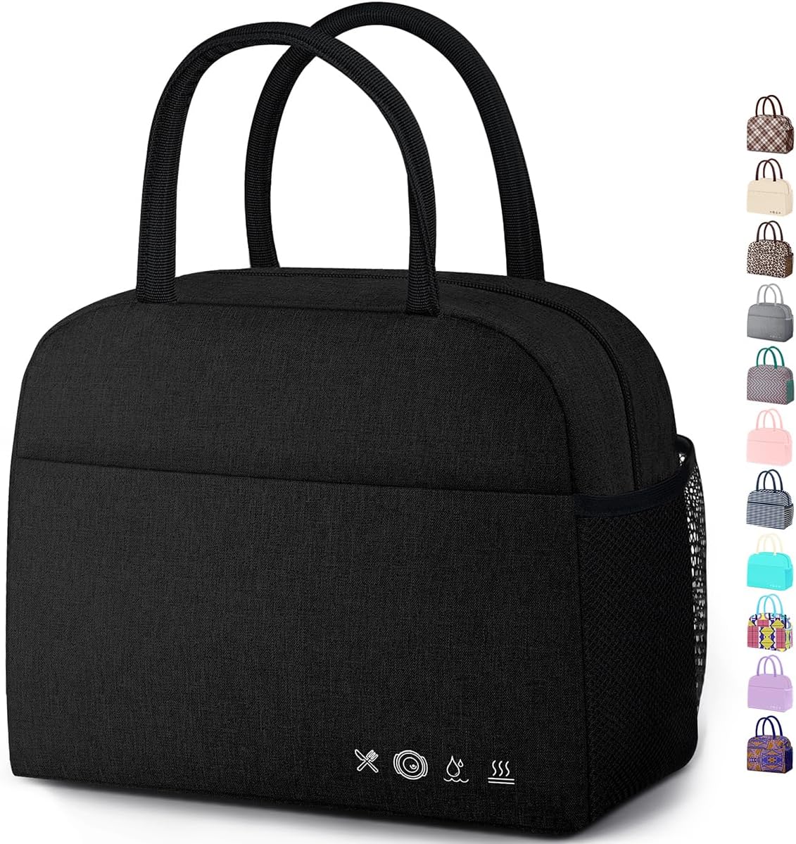 DALINDA Insulated Leakproof Lunch Tote Bag – Large Capacity Thermal Cooler