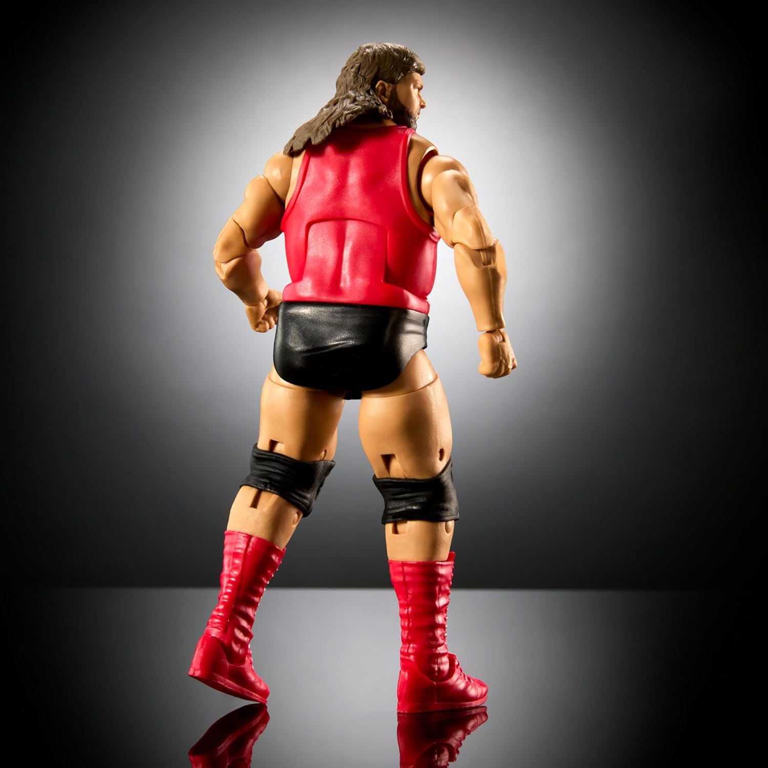 Mattel WWE Elite Action Figure & Accessories, 6-inch Collectible Typhoon with 25 Articulation Points, Life-Like Look & Swappable Hands
