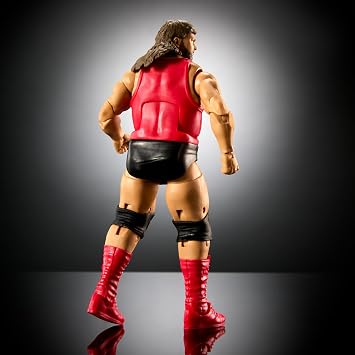 Mattel WWE Elite Action Figure & Accessories, 6-inch Collectible Typhoon with 25 Articulation Points, Life-Like Look & Swappable Hands