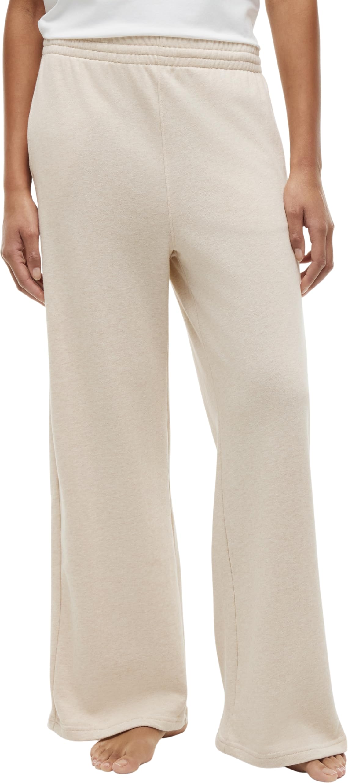 Tommy Hilfiger Wide Leg Pants, Beige, Size L, Women