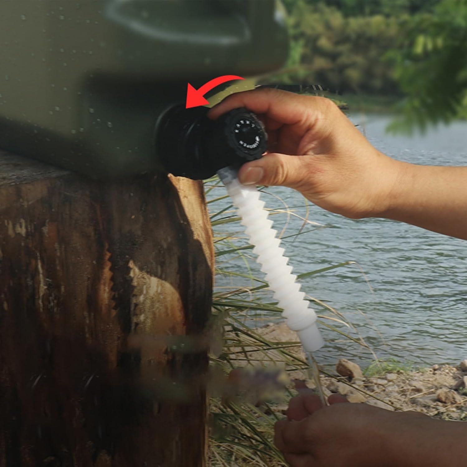 Water Tank With Spigot - 10L Reusable Leak-Proof - Water Storage Container with Spout | for Camping Picnicking Hiking Garden BBQ Survival Traveling Road Trip