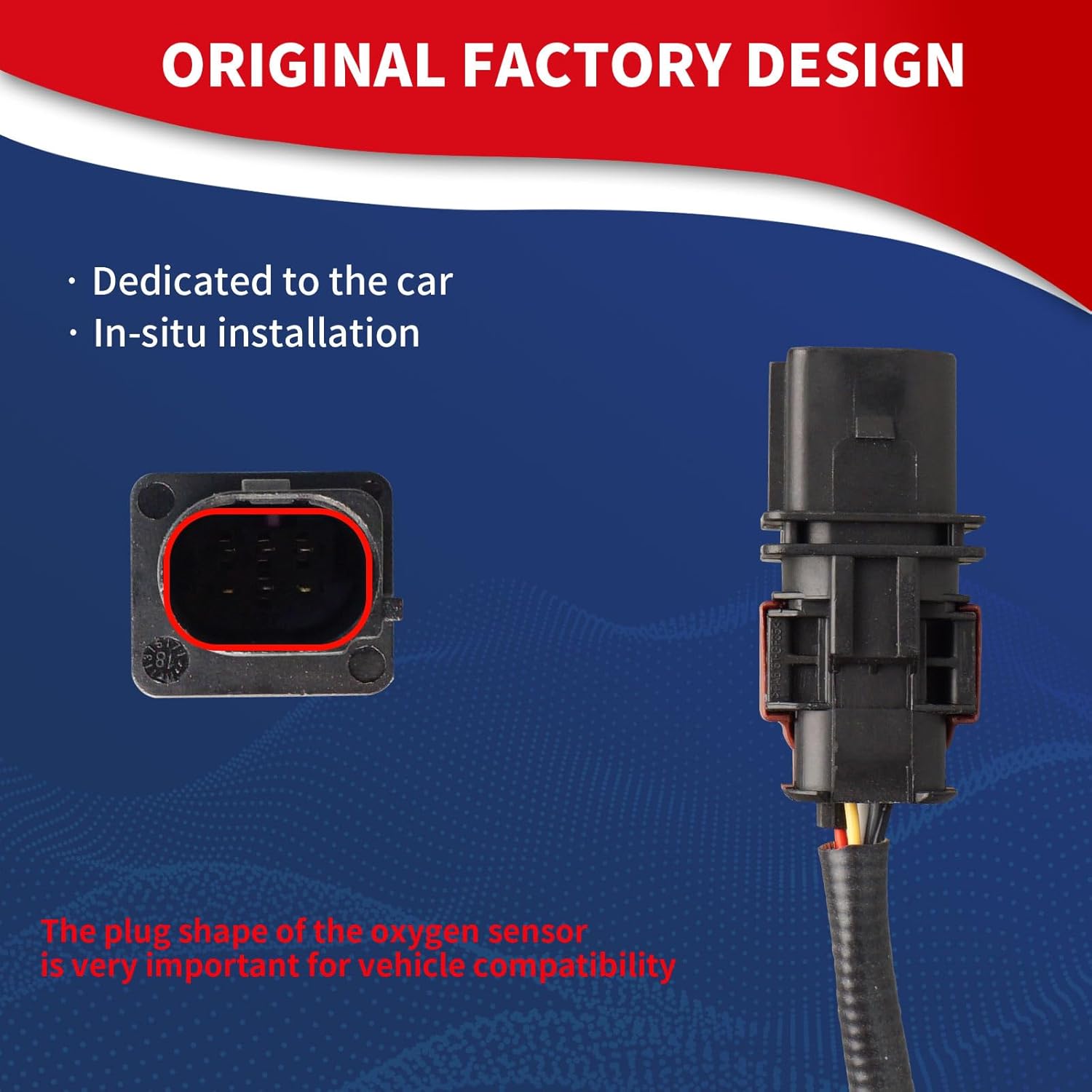 234-5713 Oxygen O2 Sensor Upstream Heated Air Fuel Ratio Compatible with Ford EcoSport 2018-2022 Focus F-150 Expedition Lincoln Navigator 1.0L 2.0L 3.5L L3 L4 V6 Replace F1FZ9F472A GN1Z9F472A
