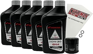 Cyclemax Standard GN4 10W-30 Oil Change Kit compatible with 2021-2025 Honda REBEL 1100