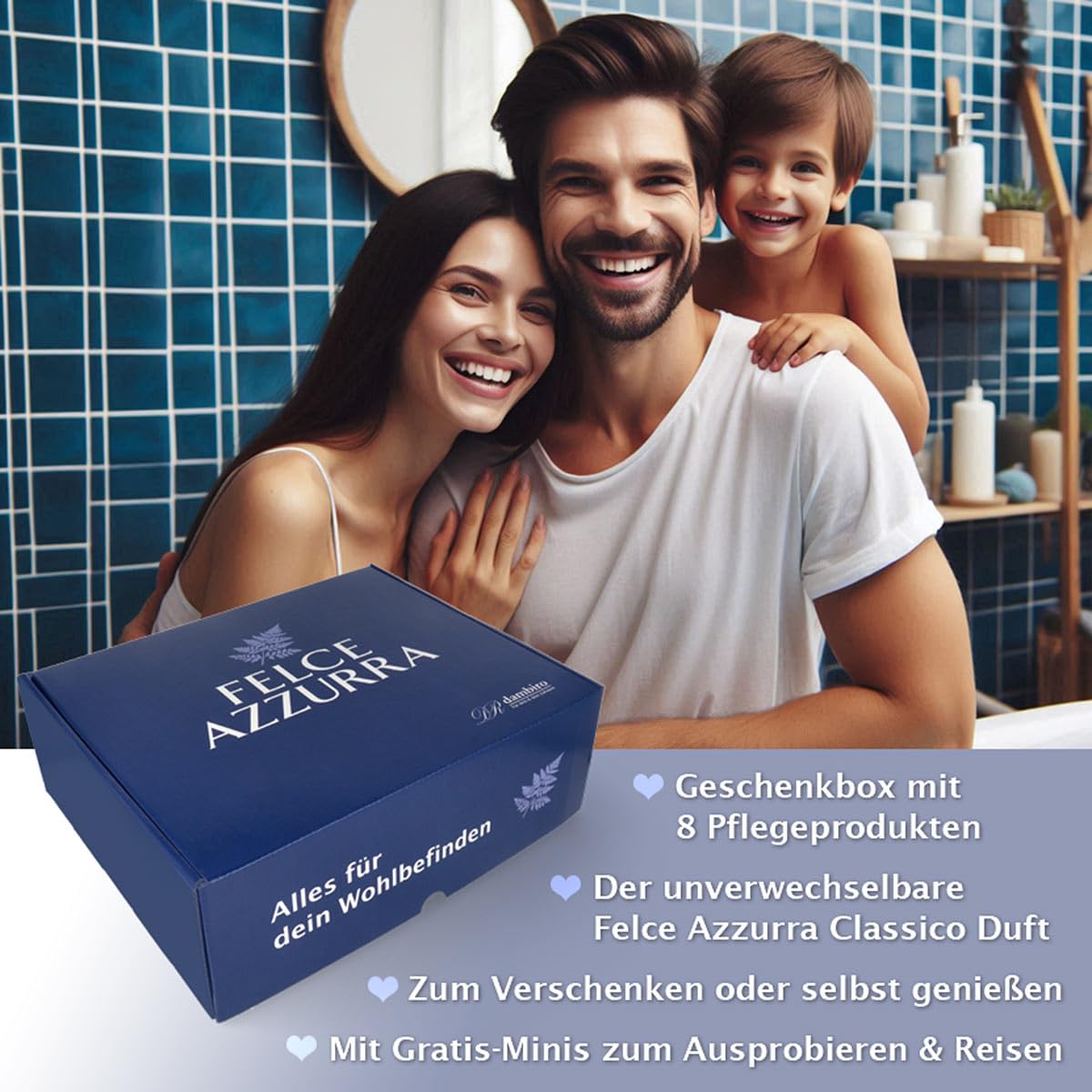 Paglieri Felce Azzurra Classico pudełko prezentowe