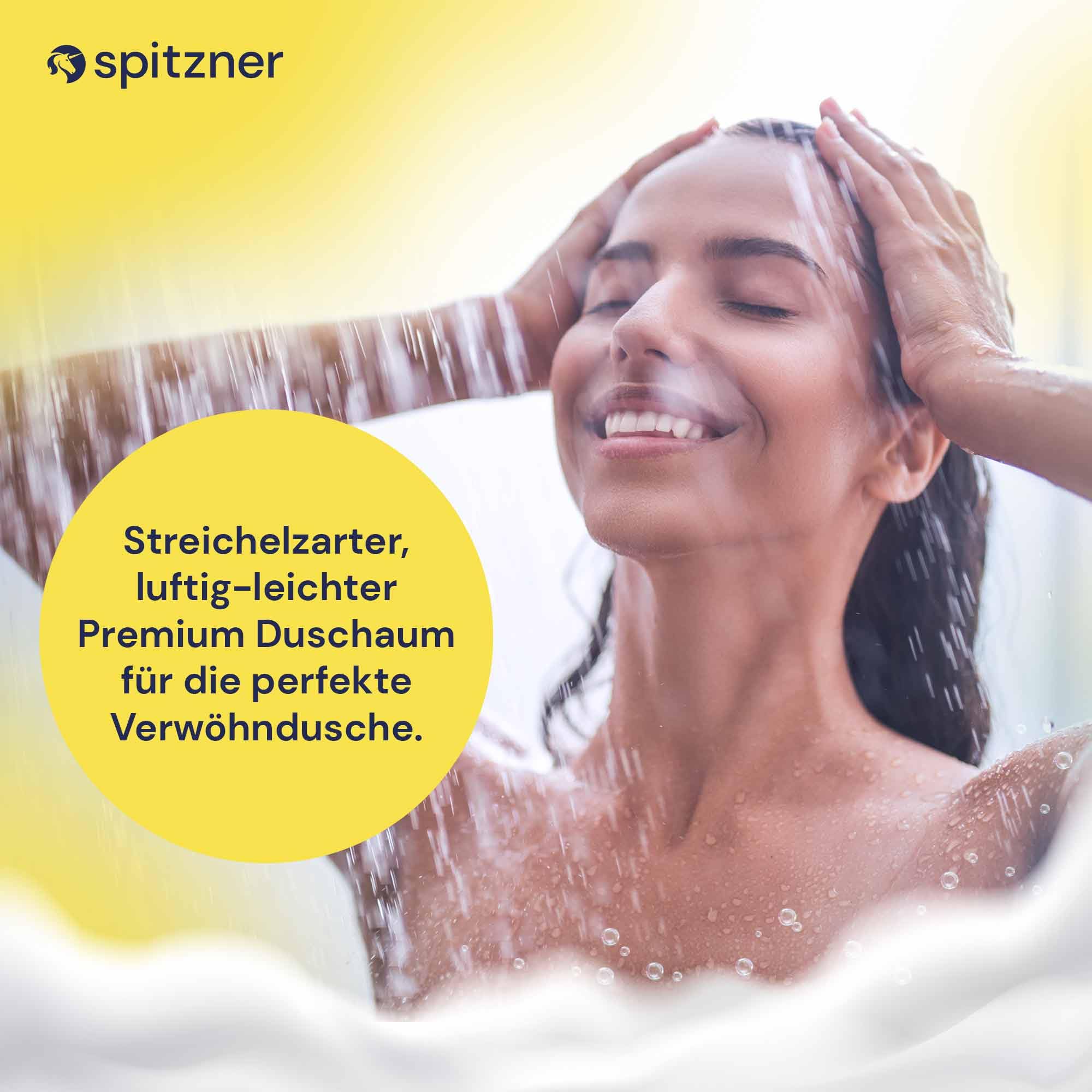 Ensemble de mousse de douche Spitzner Power, 3 pièces.