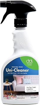 Unique Loom Uni-Cleaner Rug & Fabric Cleaner + Soil & Stain Repellent - Safely Remove Tough Stains and Protect Rugs, Carpet, Fabrics, and Upholstery 22 oz, White 3147722