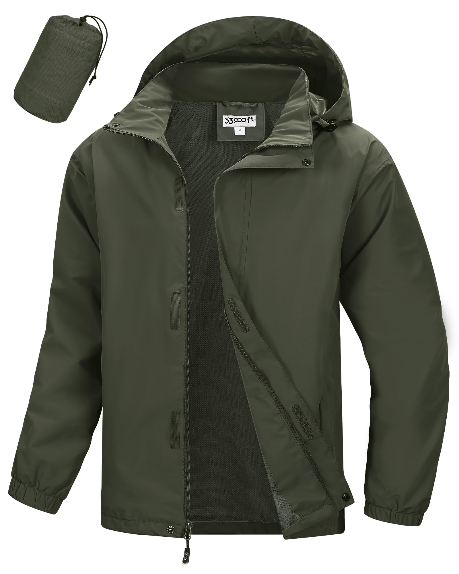 33,000ft Men's Waterproof Rain Jacket