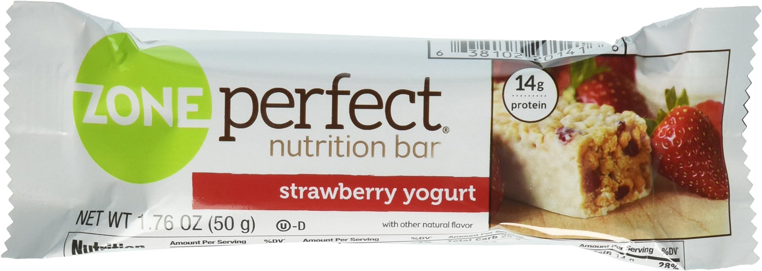 Zone Perfect Nutrition Bars, Dark Chocolate Almond, 5