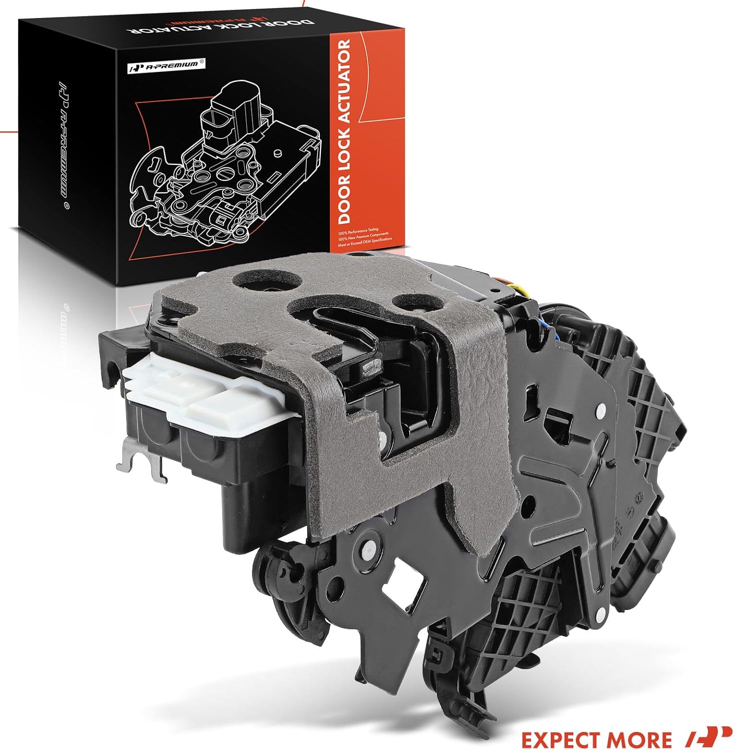 A-Premium Rear Right Passenger Side Door Lock Actuator Compatible with Land Rover Range Rover Sport 2014-2022, with Double Locking