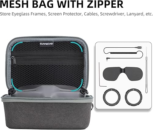 Miniatura 4 de Avata Bolsa de transporte para DJI Avata Goggles 2 Motion Controller Case Cover FPV Drone RC Accesorios de control remoto Protección rígida