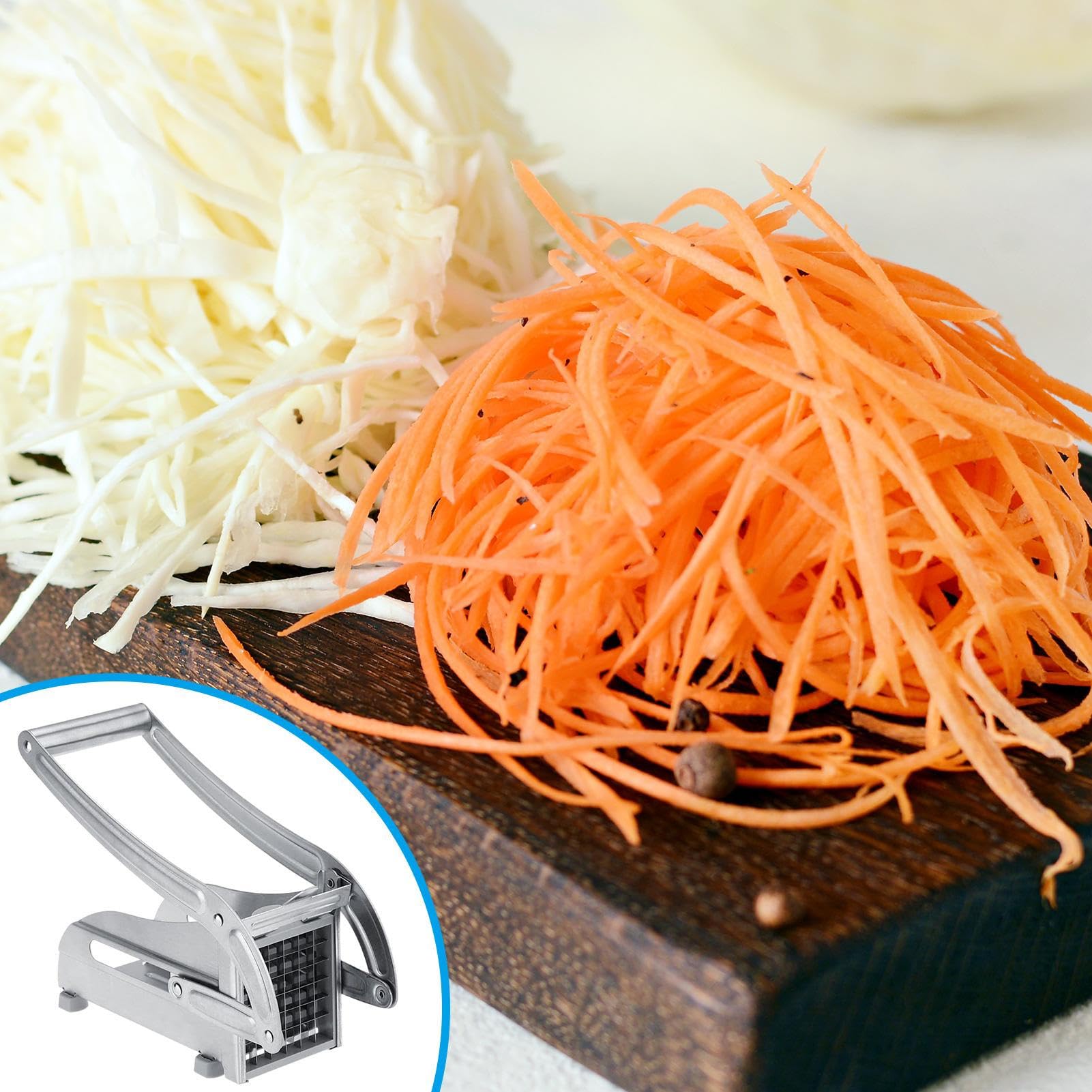 Amazon | ポテト用フライドポテトカッター ヘビーデューティ手動式