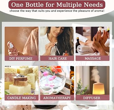 Rose Essential Oil Natural Premium Rose Oil for Skin - 118ml