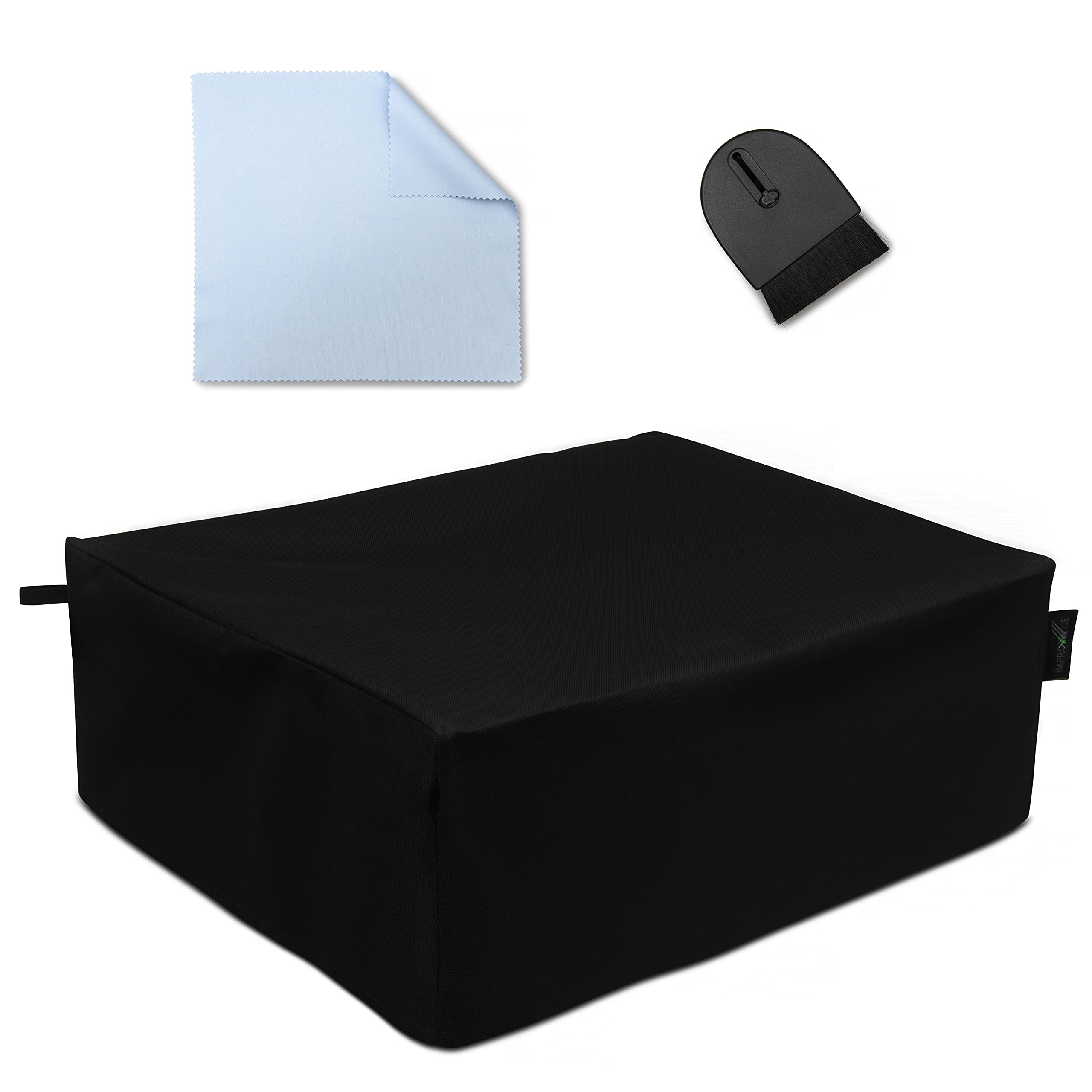 Buy IMPROVWISE Premium Turntable Cover Vinyl Record Player Protector with 2 Finger Pull Tabs