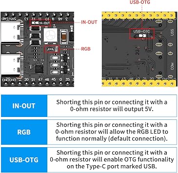 3PCS ESP32 ESP32-S3 Development Board ESP32-S3 Module Core Board