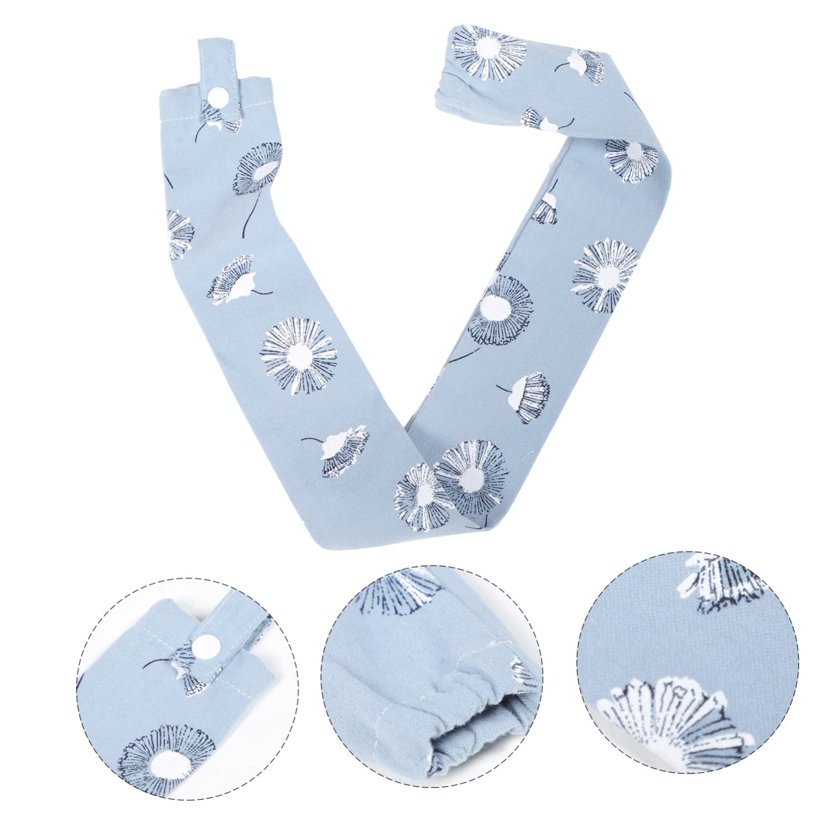 Ciieeo 5 Piezas Cubiertas de Estetoscopio de Algodón para Médicos y Enfermeras Accesorios para Hospital Protección y Limpieza Compatible con Estetoscopios de Campana Desmontable
