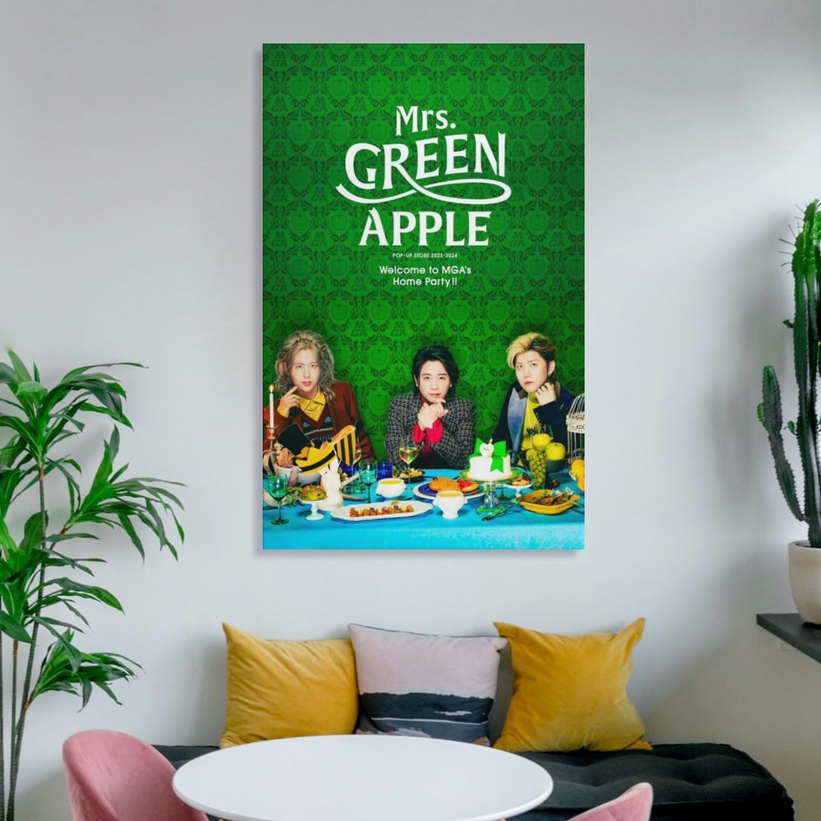 Amazon.co.jp: 歌手ミセスMrs. GREEN APPLE ポスター 印刷 ポスター