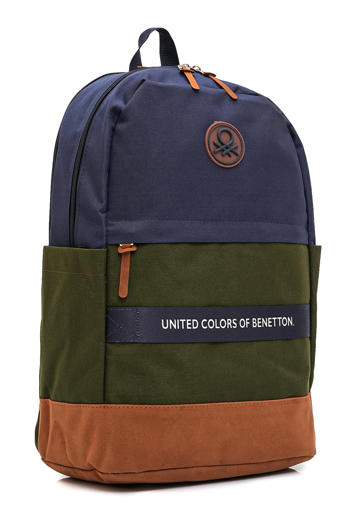 United Colors of Benetton Okul Çanta Seti 1307273,Lacivert-Yeşil Tek Ebat