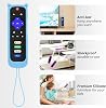 Paquete de 3 Fundas para Control Remoto Roku que Brillan en la Oscuridad, Púrpura, Azul y Rosa | Compatible con Hisense/TCL Roku TV, Streaming Stick/Express, funda de silicona protectora, agarre antideslizante, protección contra golpes 7