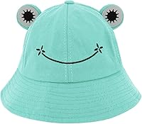 Vista 19 de Haoohu Gorra de algodón para adultos, diseño de rana, sombrero de sol para fiesta de disfraces