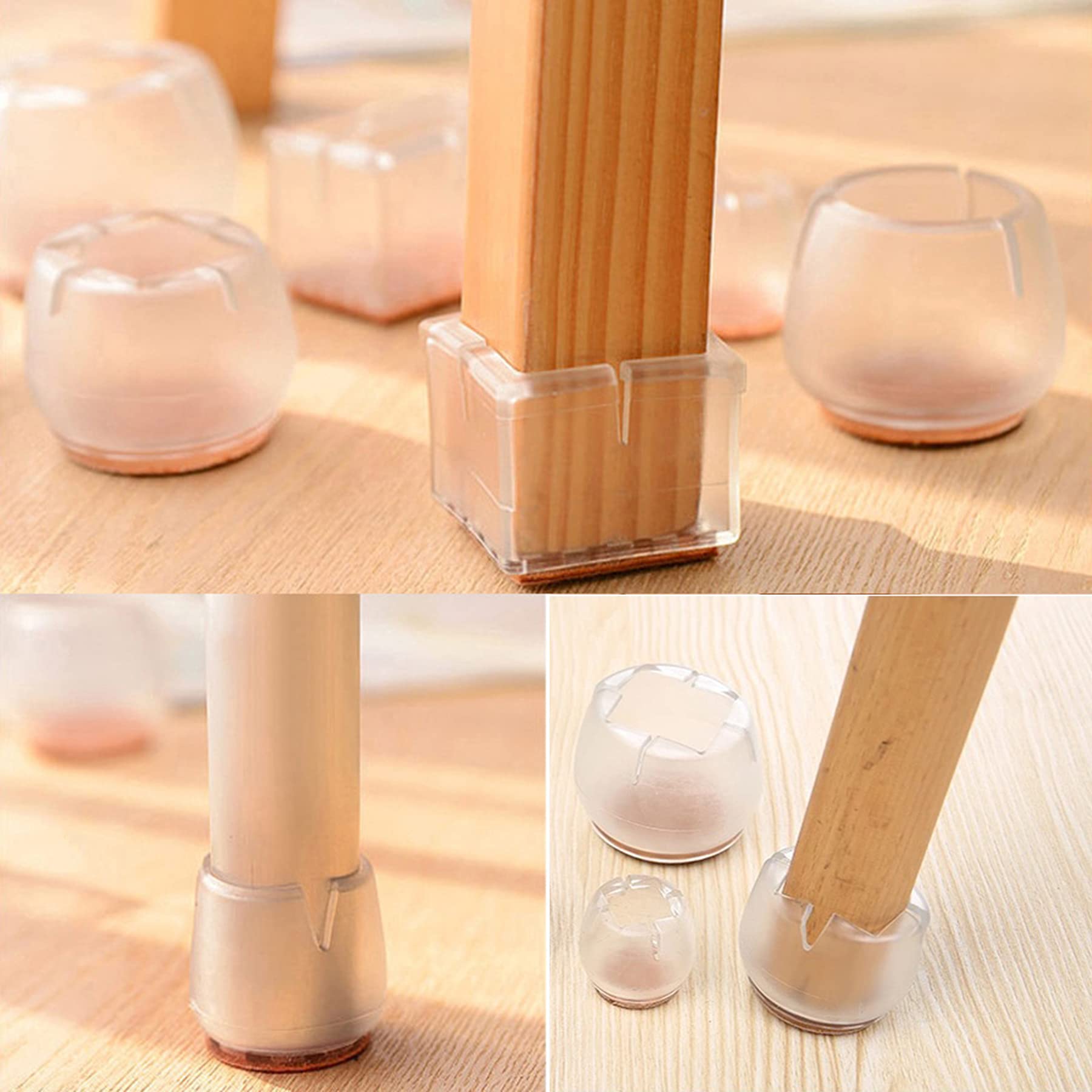 Amazon｜Mukeyo 椅子脚カバー チュアーソックス 椅子あし