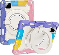 Vista 22 de Funda para Xiaomi Pad 5 de 11.0 pulgadas, PC + silicona de 3 capas Combo Armor Heavy Duty Cubierta a prueba de golpes para Xiaomi Pad 5 Pro 5G