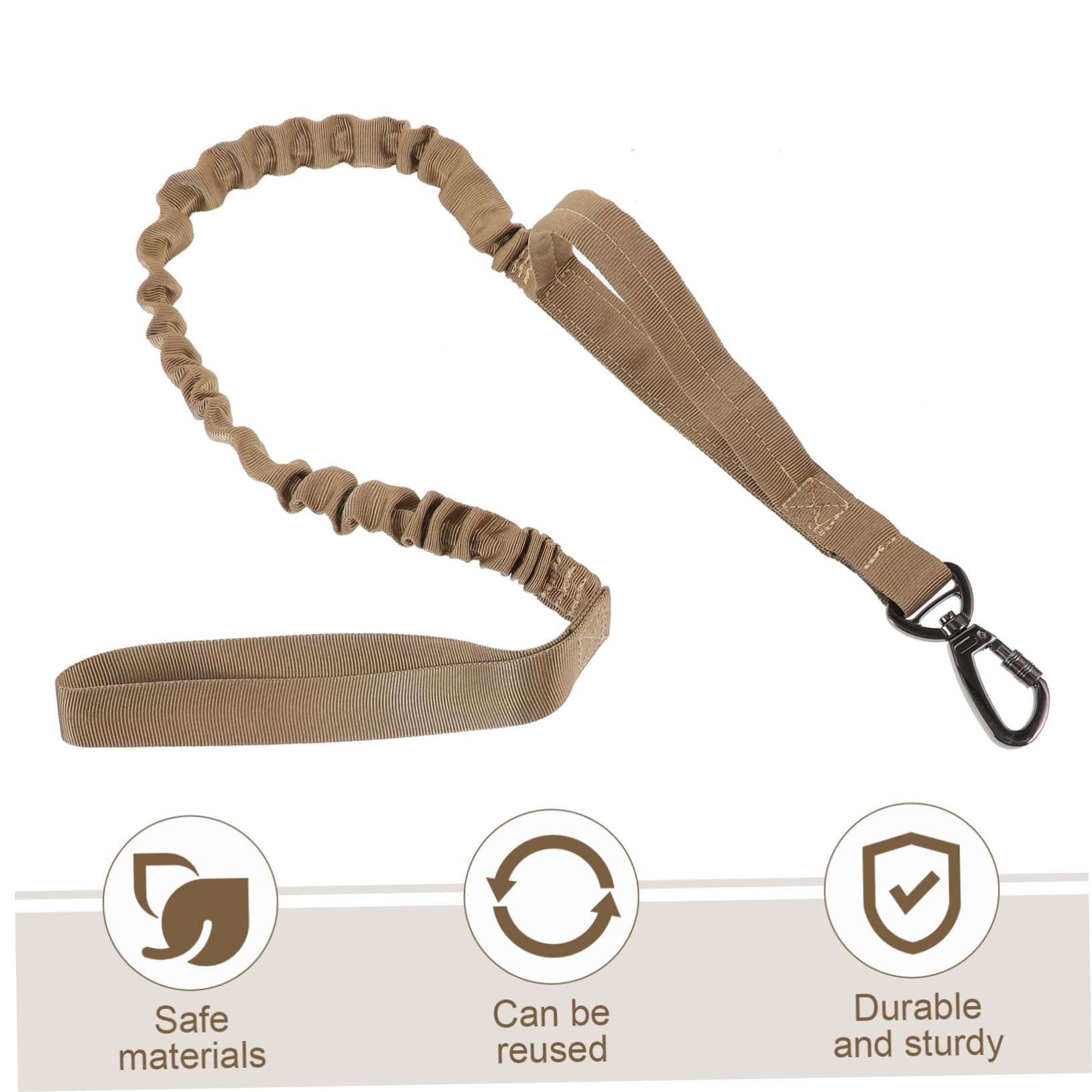 Sosoport 3pezzi Guinzaglio Regolabile Per Cani Nylon Elasticizzato Design Per Addestramento Resistente e Confortevole Da Impugnare Per Passeggiate e Addestramento Cani