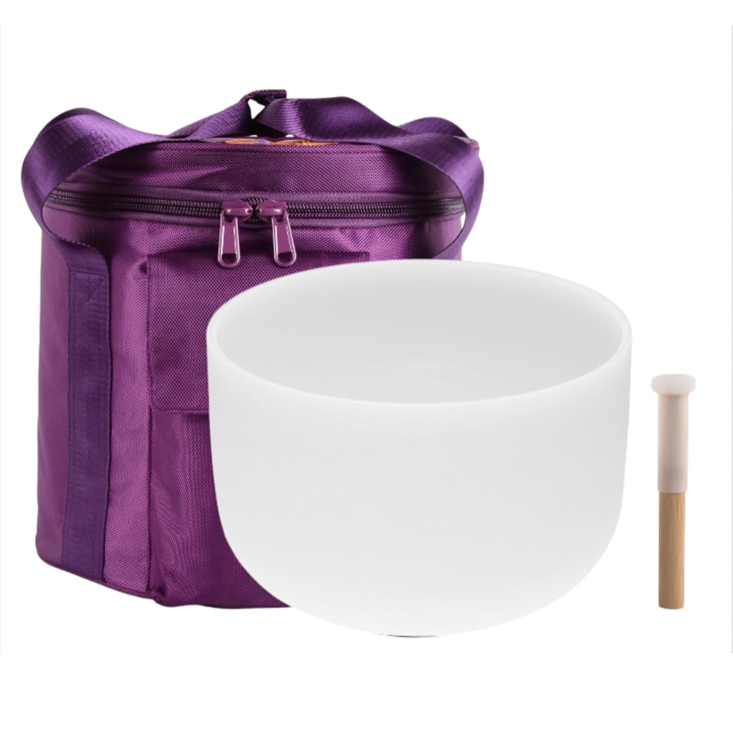 FMTY Perfect Pitch Crystal singing bowls 14"C note sound bowl for healing Mindfulness, Meditation, Yoga, Spiritual and Body Healing Chakra Bowl (C Note, 14 inch)