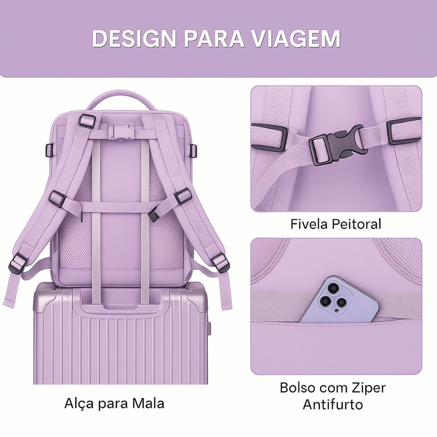 Mochila Viagem Avião Aeroporto Low Cost Ergonômica à Prova D’água Reforçada Bagagem de Mão em promoção! Veja a oferta e mais achadinhos de Bolsas 2 Hoje é o melhor dia para comprar Mochila Viagem Avião Aeroporto Low Cost Ergonômica à Prova D’água Reforçada Bagagem de Mão com aquele preço maroto! Promoção! Aproveite a oferta! 2