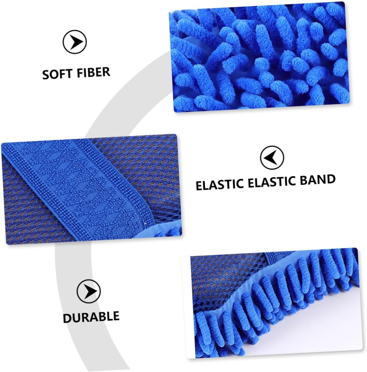 1set Car Wash Mitts Durable Microfiber Wash Gloves for Car Cleaning Multi Purpose Scratch Auto Detailing Tool Lightweight and Practical for Vehicles Windows and Floors 2pcs