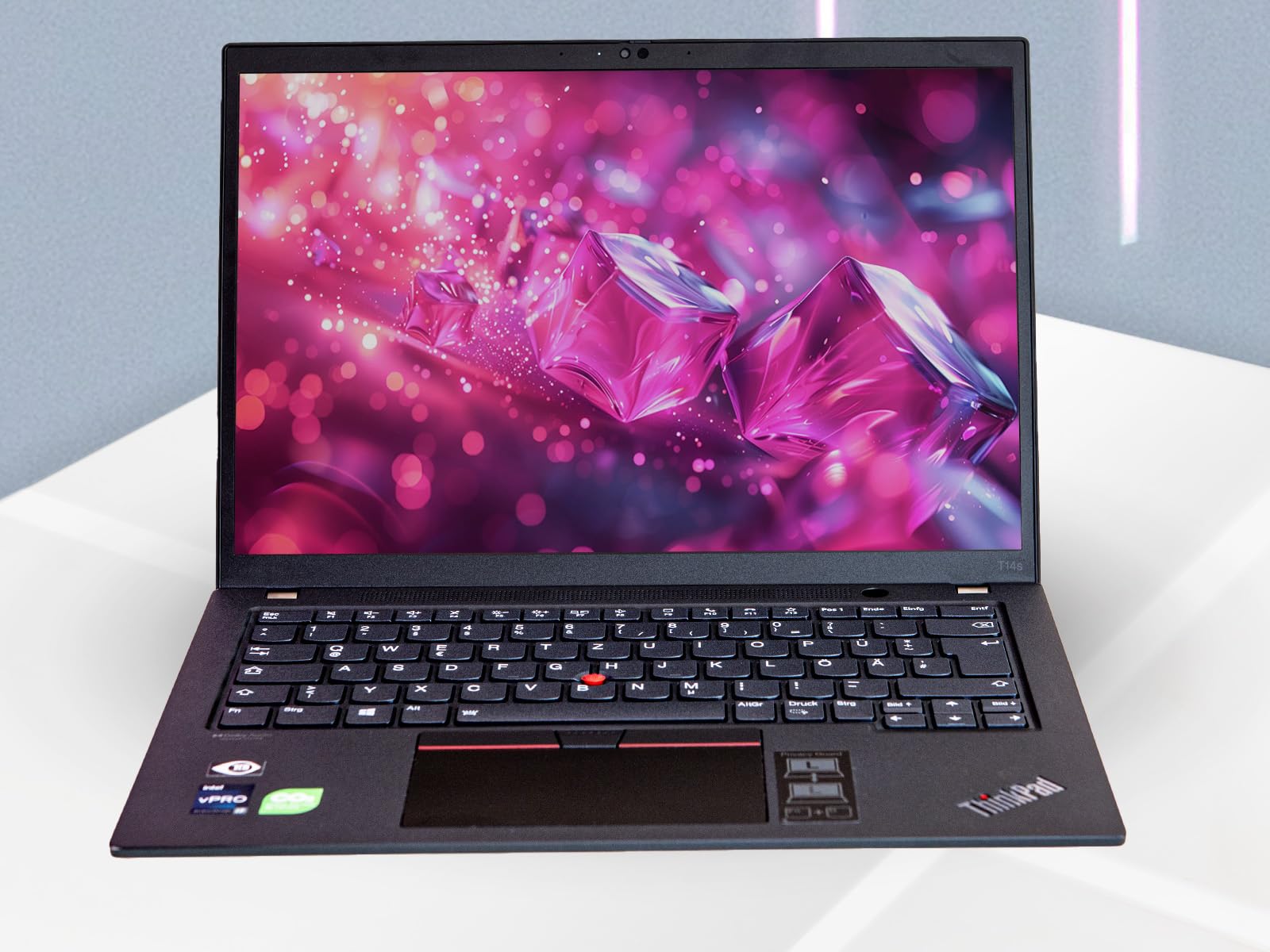 Lenovo ThinkPad T14s Gen 3 Intel i7 10x1.3 GHz 12.Gen 32 GB Arbeitsspeicher 1024 GB SSD 14 Zoll Display WUXGA 1920x1200 IPS Windows 11 Pro X7W (Generalüberholt)