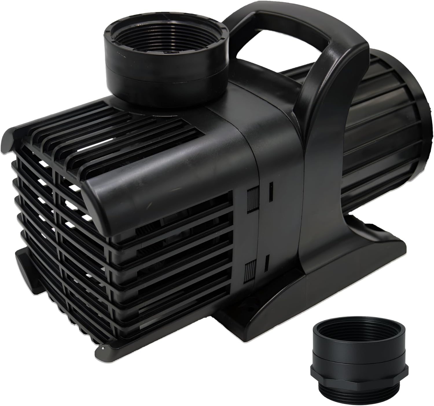 Anjon Monsoon Submersible Pond Pump 1,200 GPH, 17 ft Max Head, 30 ft Cord, 144W Continuous Duty Oil-Free Water Pump for Waterfalls, Skimmers, Filters, Ponds & Water Features