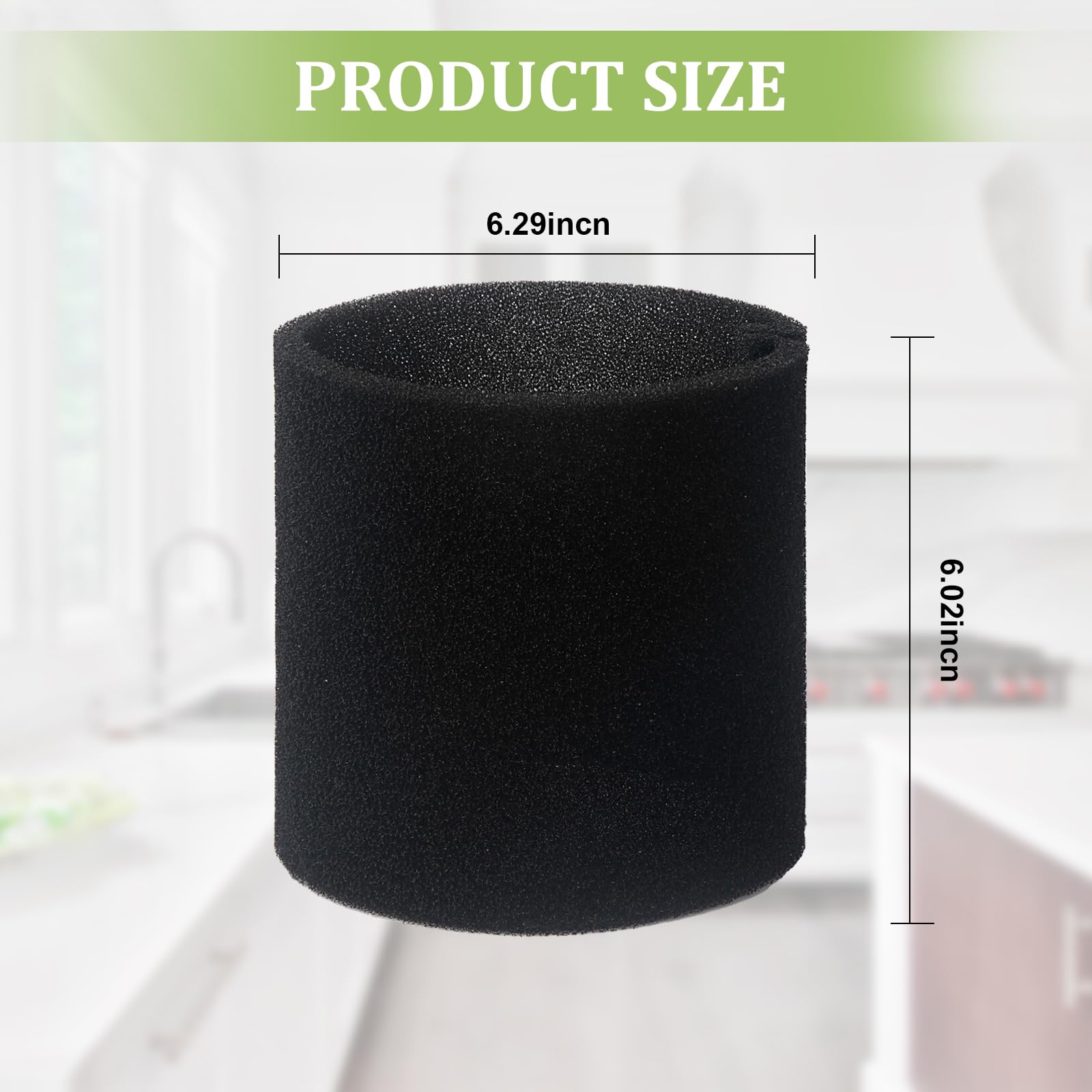 90585 Shop Vac Wet Dry Foam Sleeve Filter für Vacmaster&genie Shop 90585 Shop Vac Wet Dry Foam Sleeve Filter für Vacmaster&genie Shop