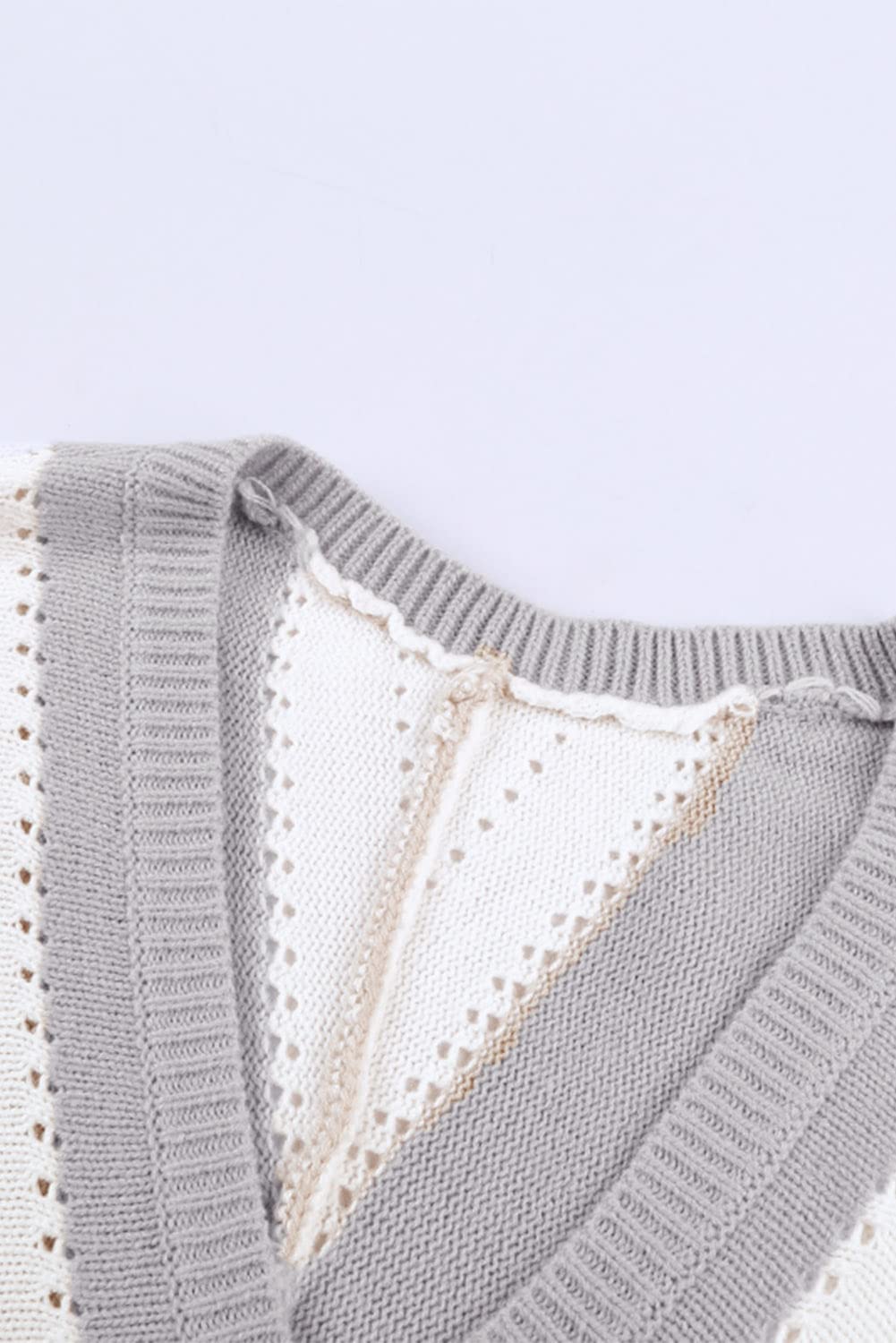 ANCAPELION Maglione Pullover da donna a maglia grossa casual lavorato a maglia Sweater maniche lunghe Pulli blocco colore Sweatshirt elegante Jumper girocollo top larghi autunno inverno capospalla per