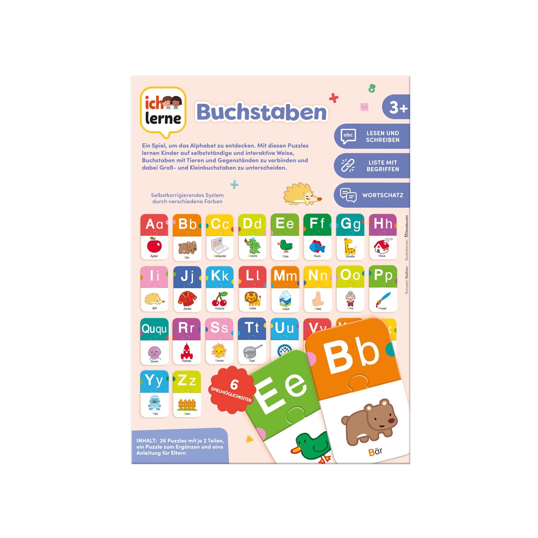Jumbo Spiele Ich lerne Buchstaben - Lernspiele ab 3 Jahren – Ansicht 3