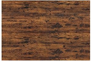 7x5FT Rustic Wood Wall Backdrop - Perfect for Party and Photography
