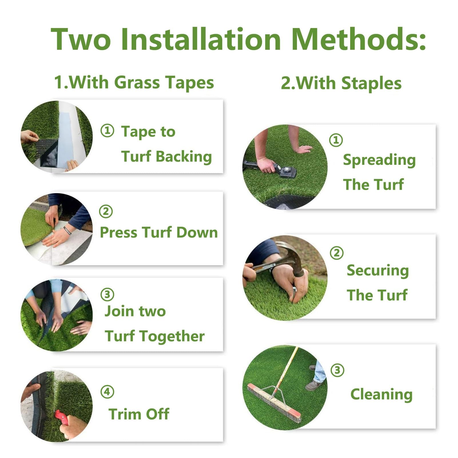 Rouleau de gazon artificiel réaliste – Tapis antidérapant pour chiens et animaux de compagnie, idéal pour jardin, terrasse, balcon, intérieur et extérieur