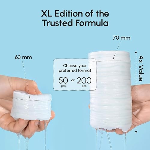 Vista 24 de MAREE Almohadillas de ácido glicólico – Almohadillas de tóner para limpieza facial – Almohadilla exfoliante con aceite de árbol de té, ácido