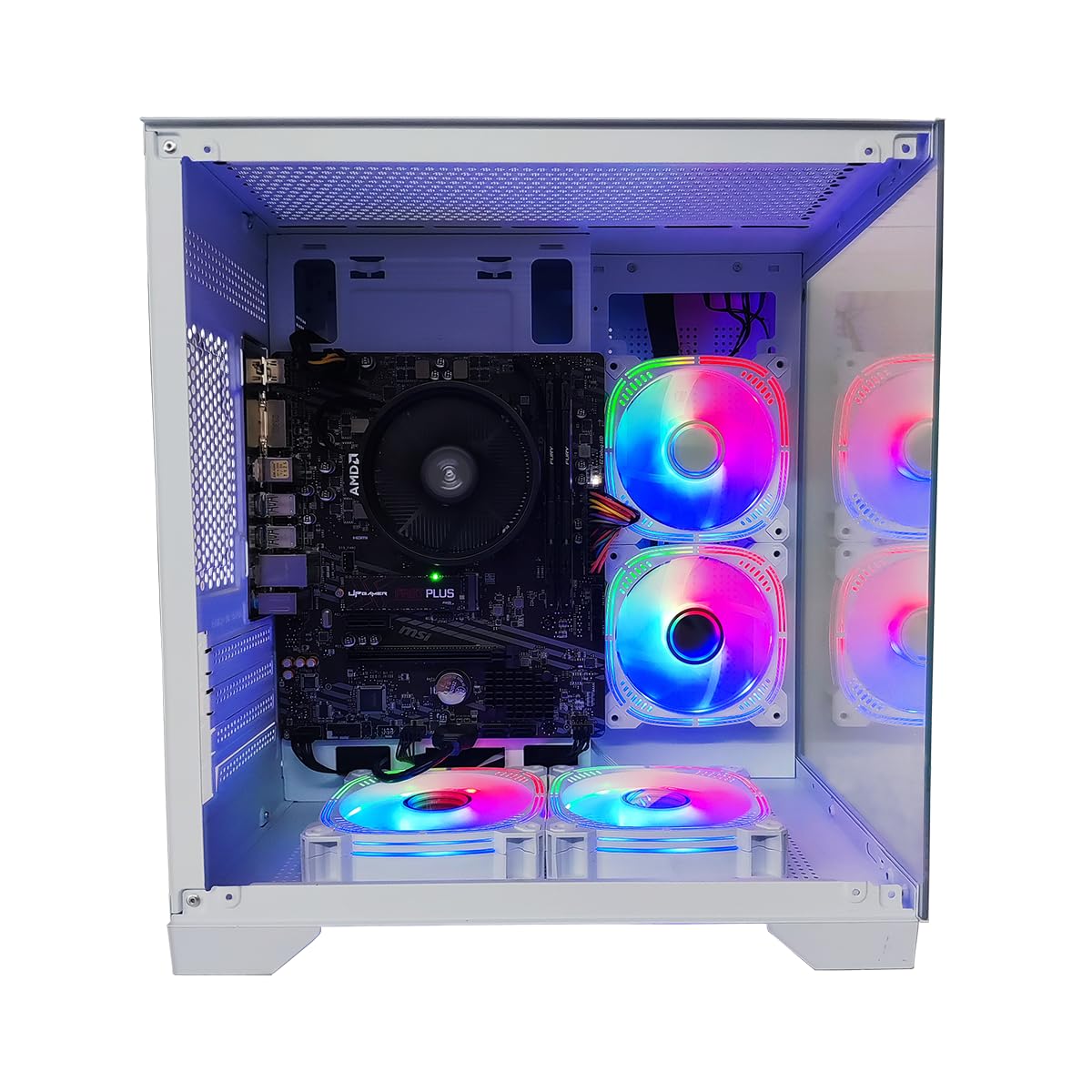 PC GAMER RYZEN 7 5700G, 16GB DDR4, SSD M.2 NVME 500GB, 500W 80