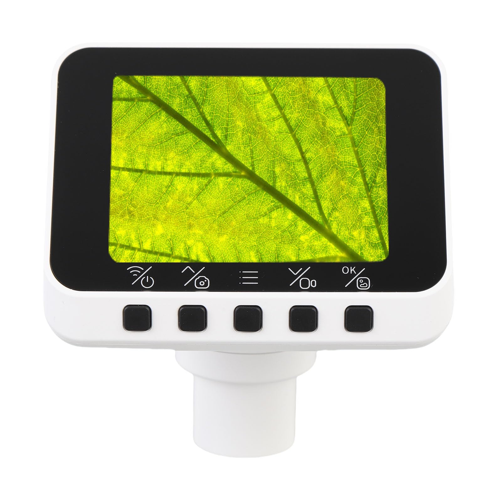 Tragbares WiFi-Okular, ABS, 2-MP-Kamera mit 2,8-Zoll-Bildschirm für Teleskope und Mikroskope, Perfekt für Vogelbeobachtung und Wandern