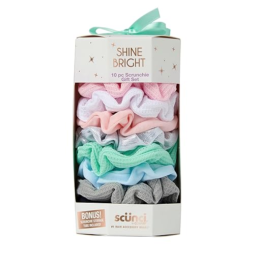 Miniatura 6 de Conair Scunci The Original Velvet Scrunchie para mujeres y niñas, colores surtidos, 20 unidades