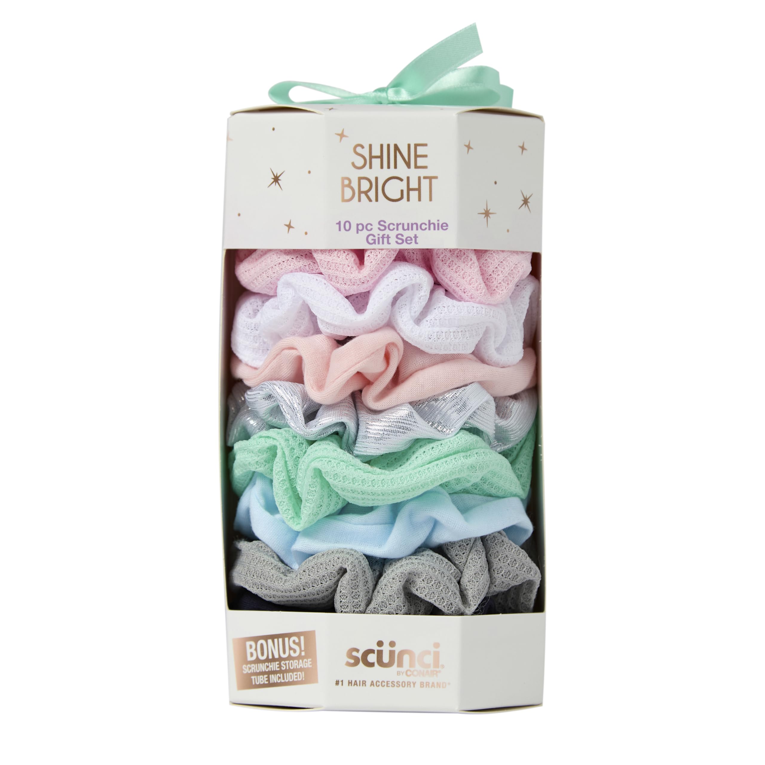 BNWT SCL Scrunchie Bundle Mickey & Friends Scrunchie with Charm Set | Hair Scrunchies  main image 3